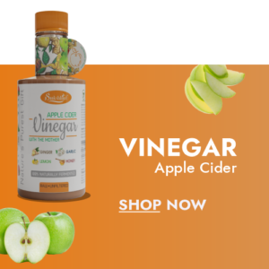 Apple Cider Vinegar with Ginger Garlic, Lemon & Honey