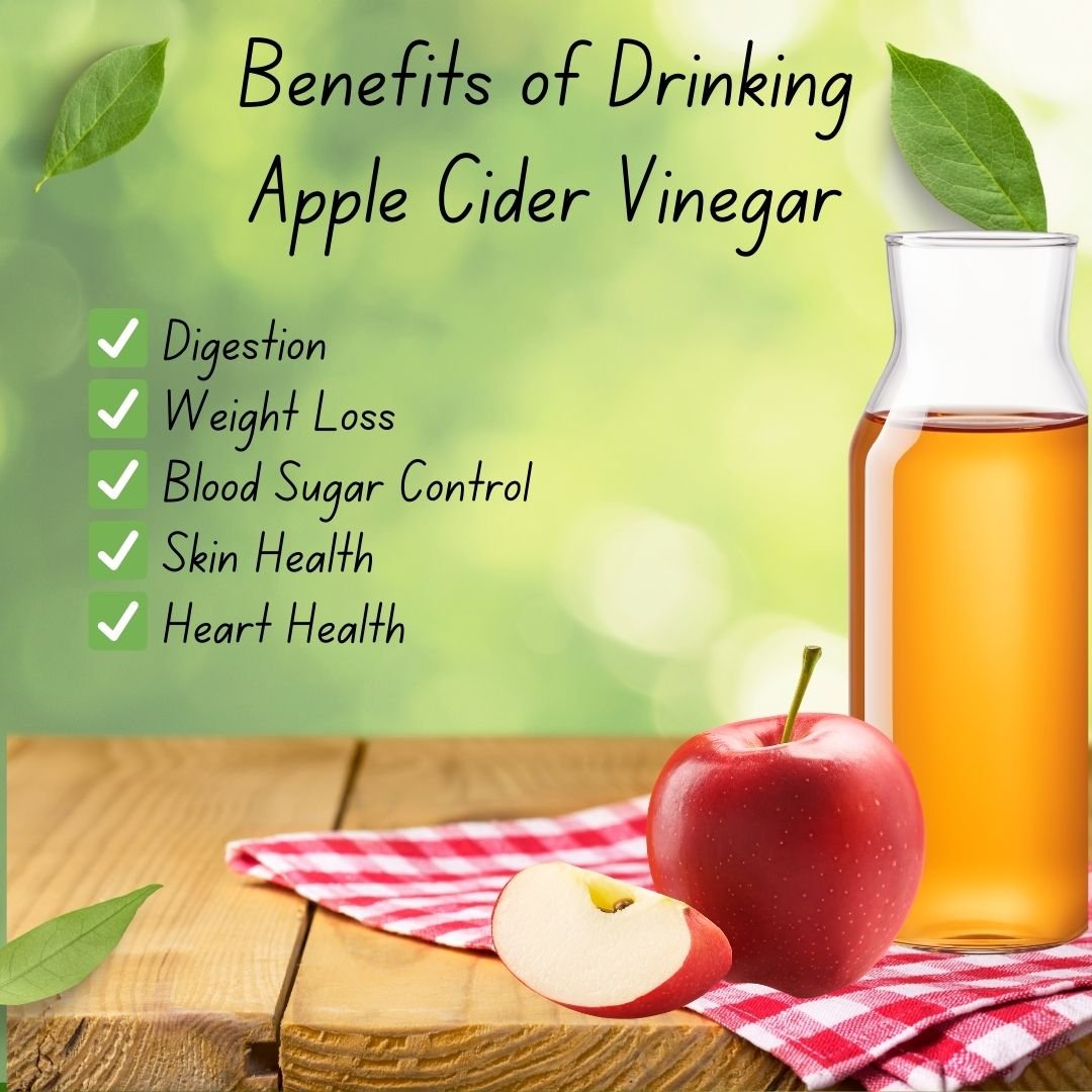 Benefits of Drinking-Apple Cider Vinegar